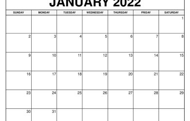 Free Printable 2022 Calendar Templates with Holidays - VL Calendar